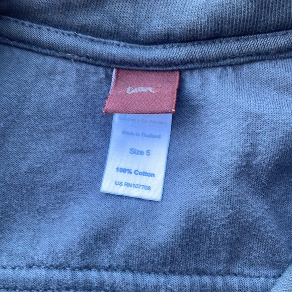 Tea Collection Grey Bomber Jacket Size 5 - Picture 3 of 5